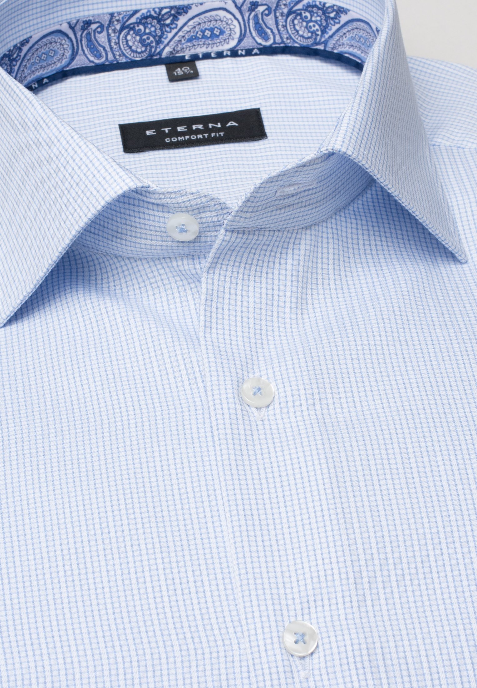 ETERNA LANGARM HEMD COMFORT FIT