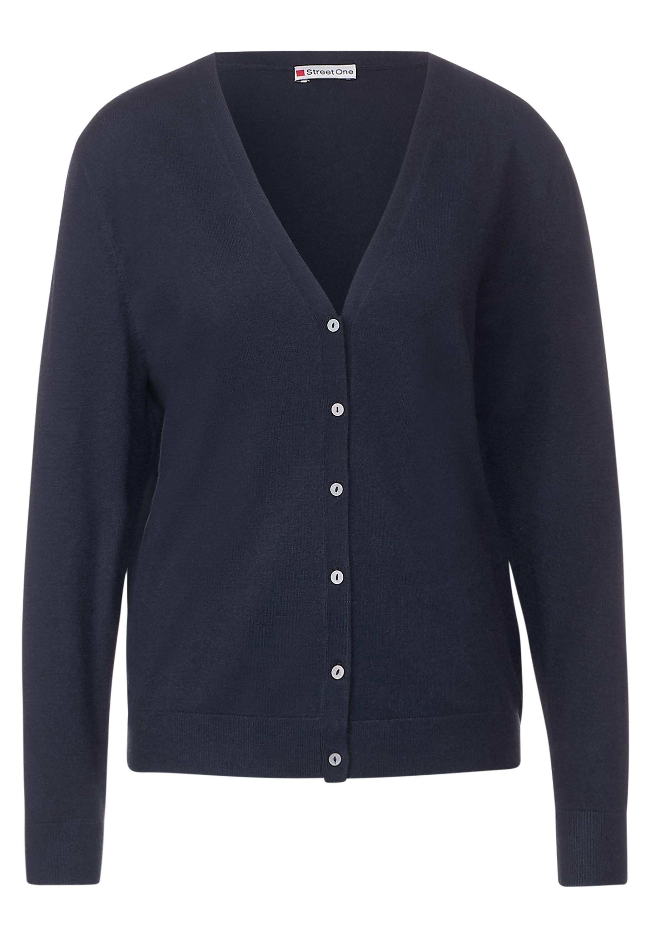 Cardigan mit V-Ausschnitt