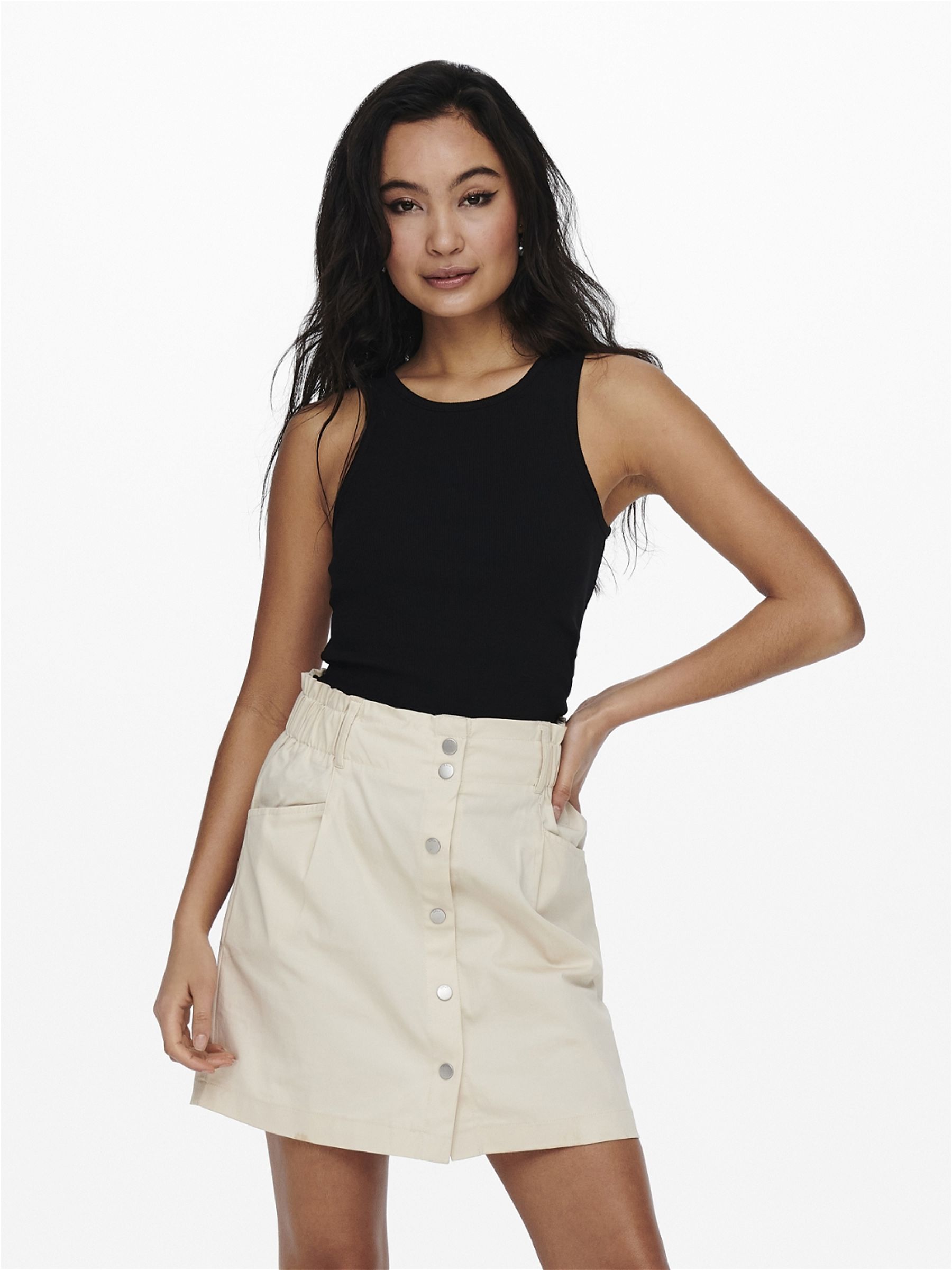 ONLKENYA LIFE RIB TANK TOP JRS NOOS