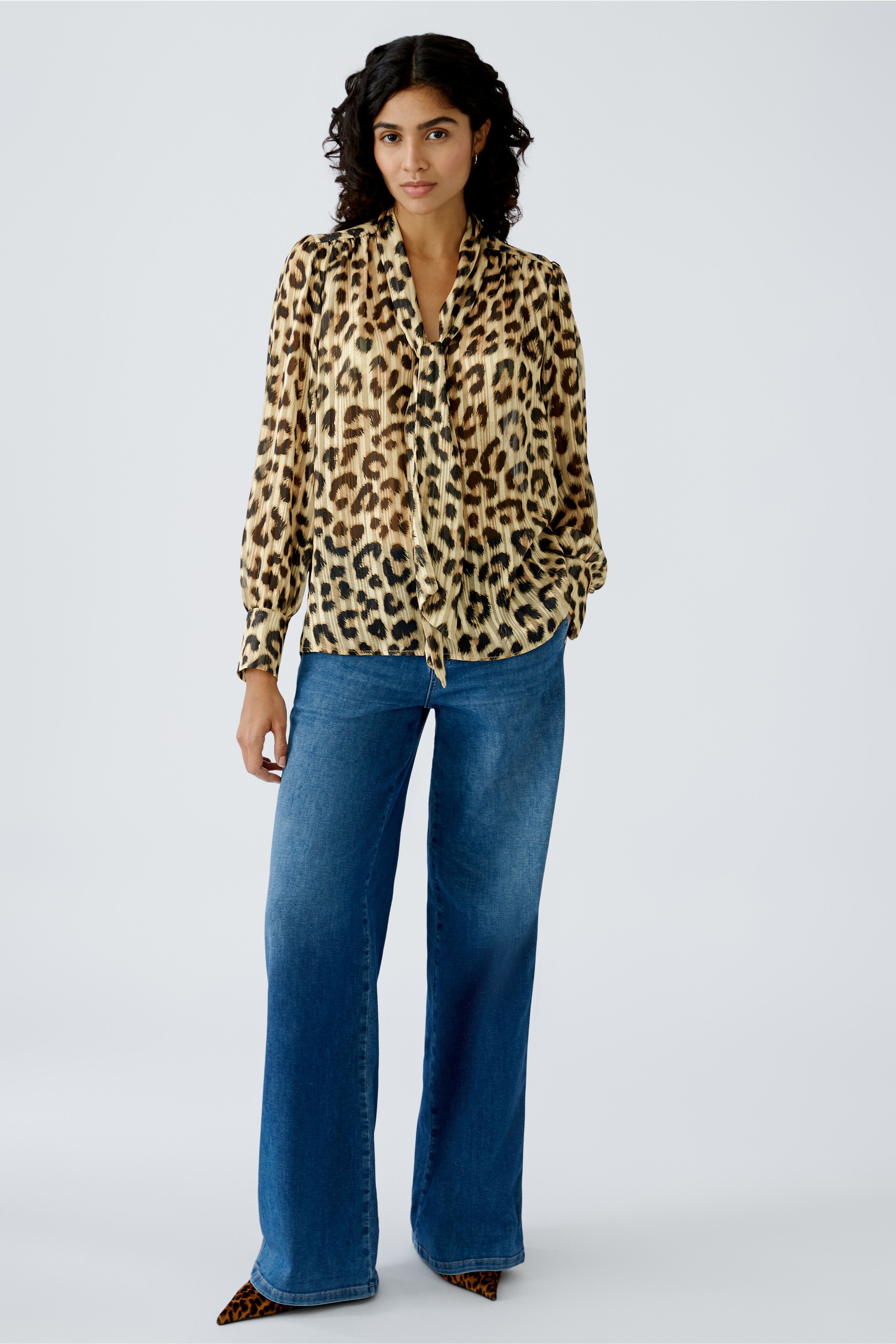 Bluse halbtransparent