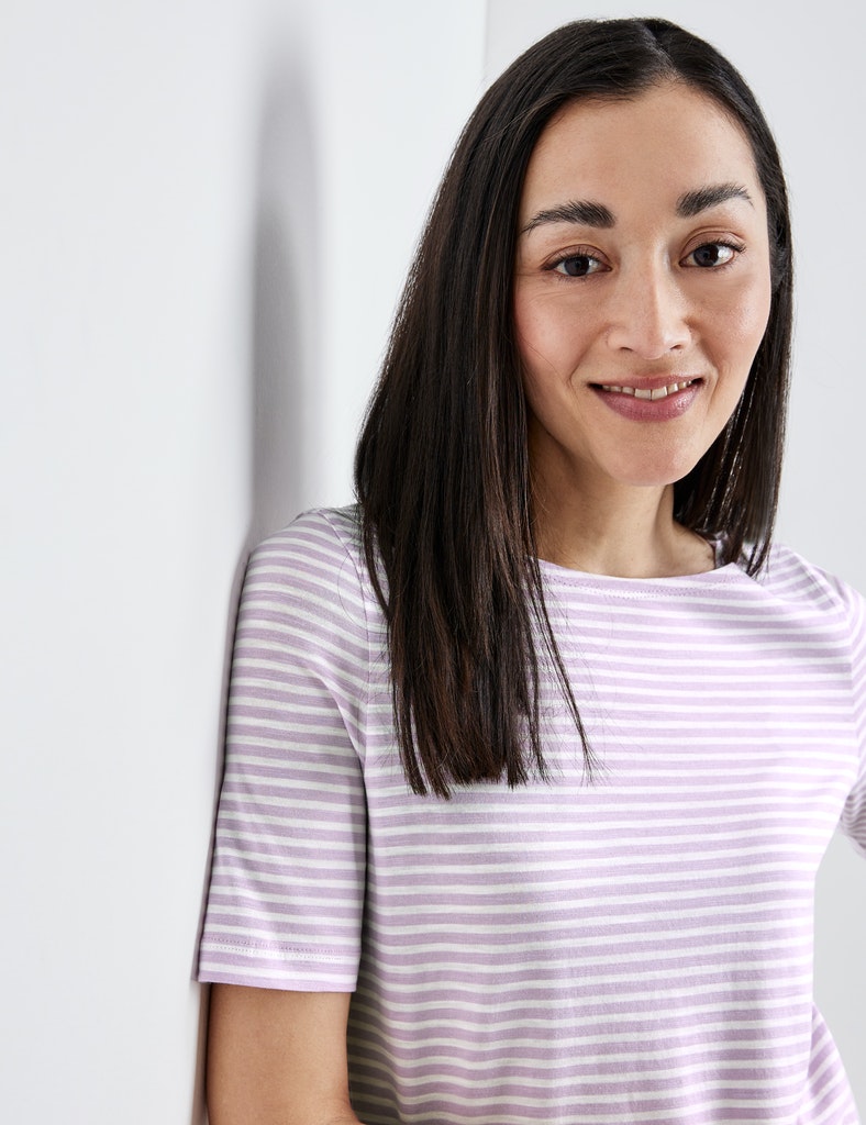 Geringeltes Shirt