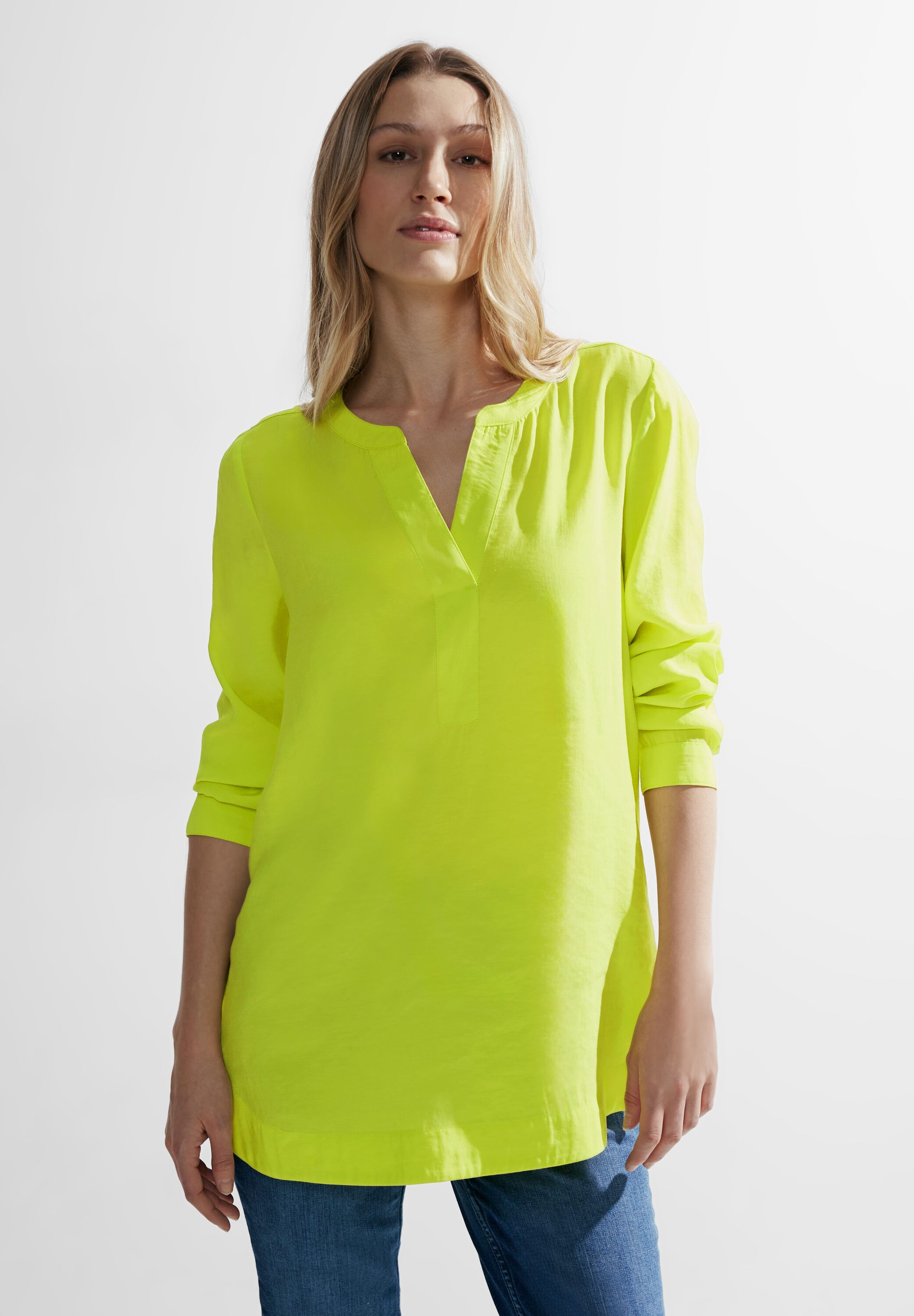 Lässige Longbluse