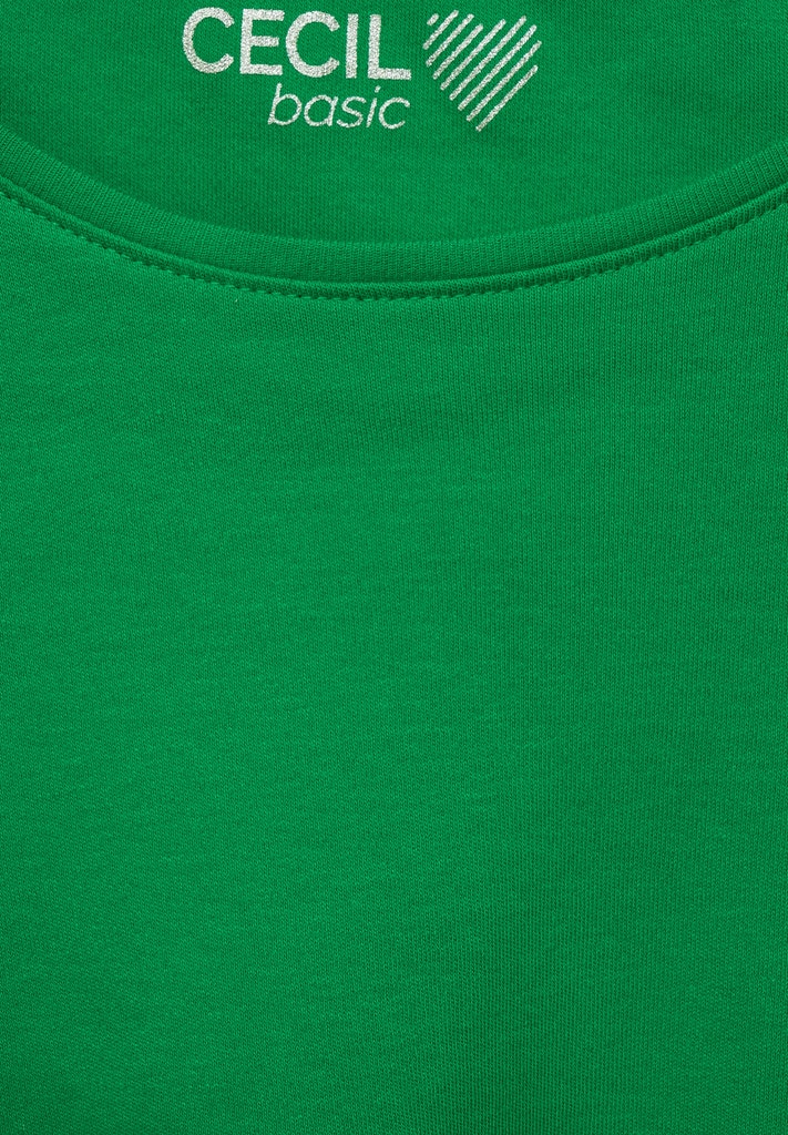 T-Shirt in Unifarbe