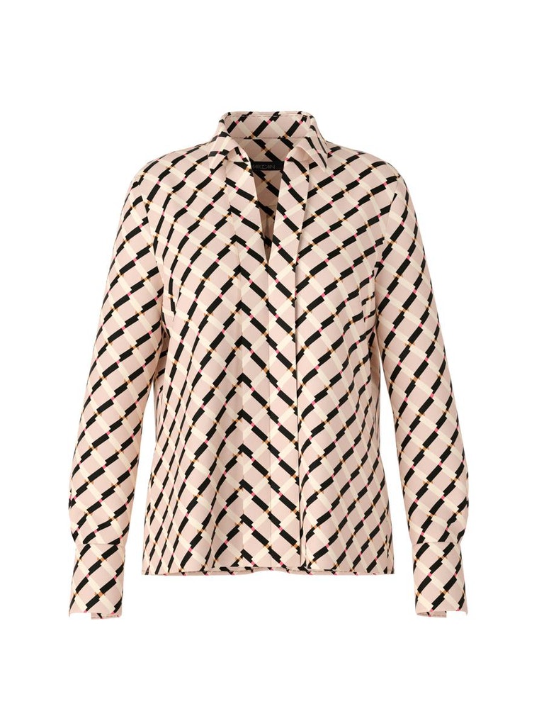 Bluse mit Graphic Print