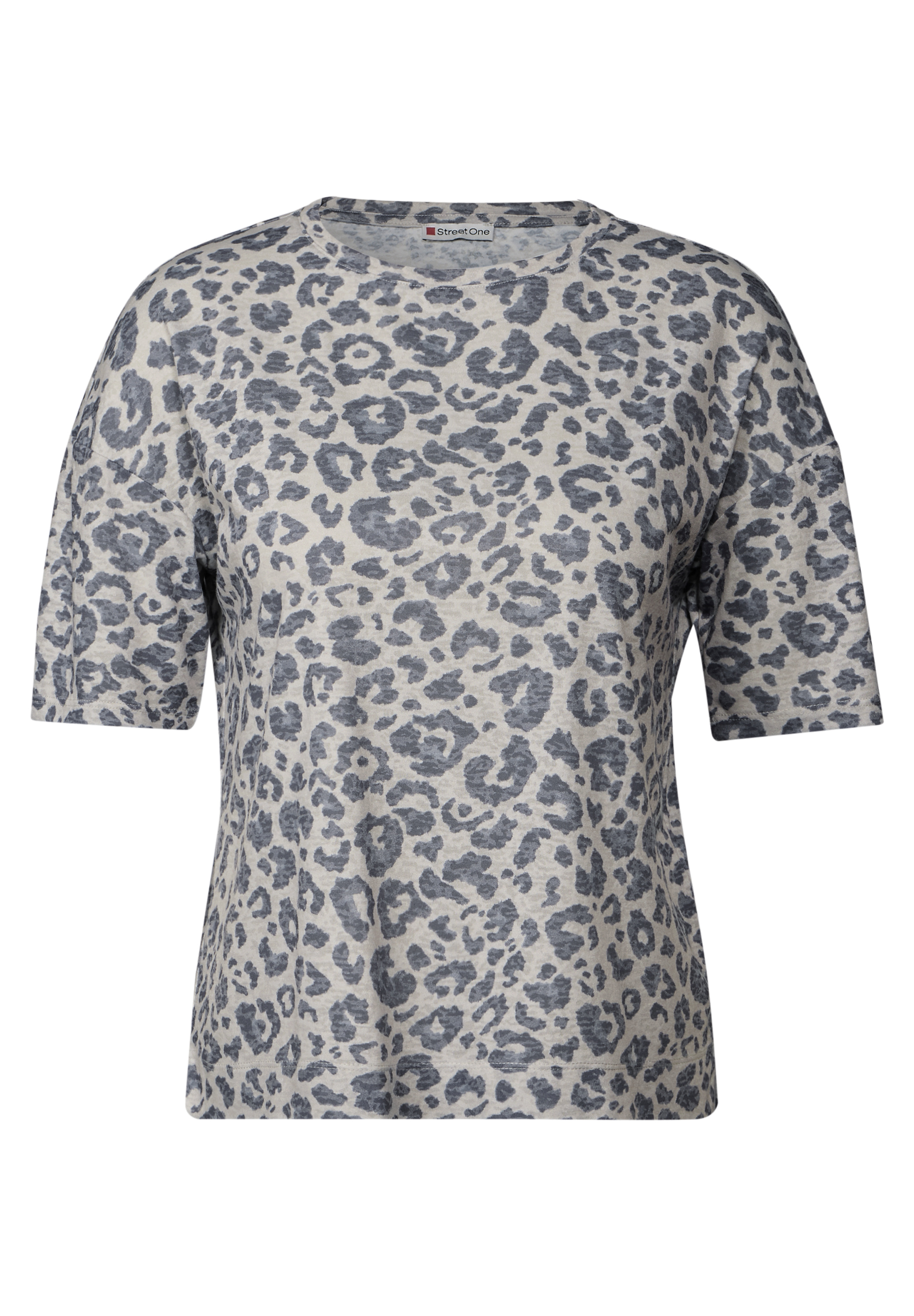 Ausbrenner-Shirt mit Muster