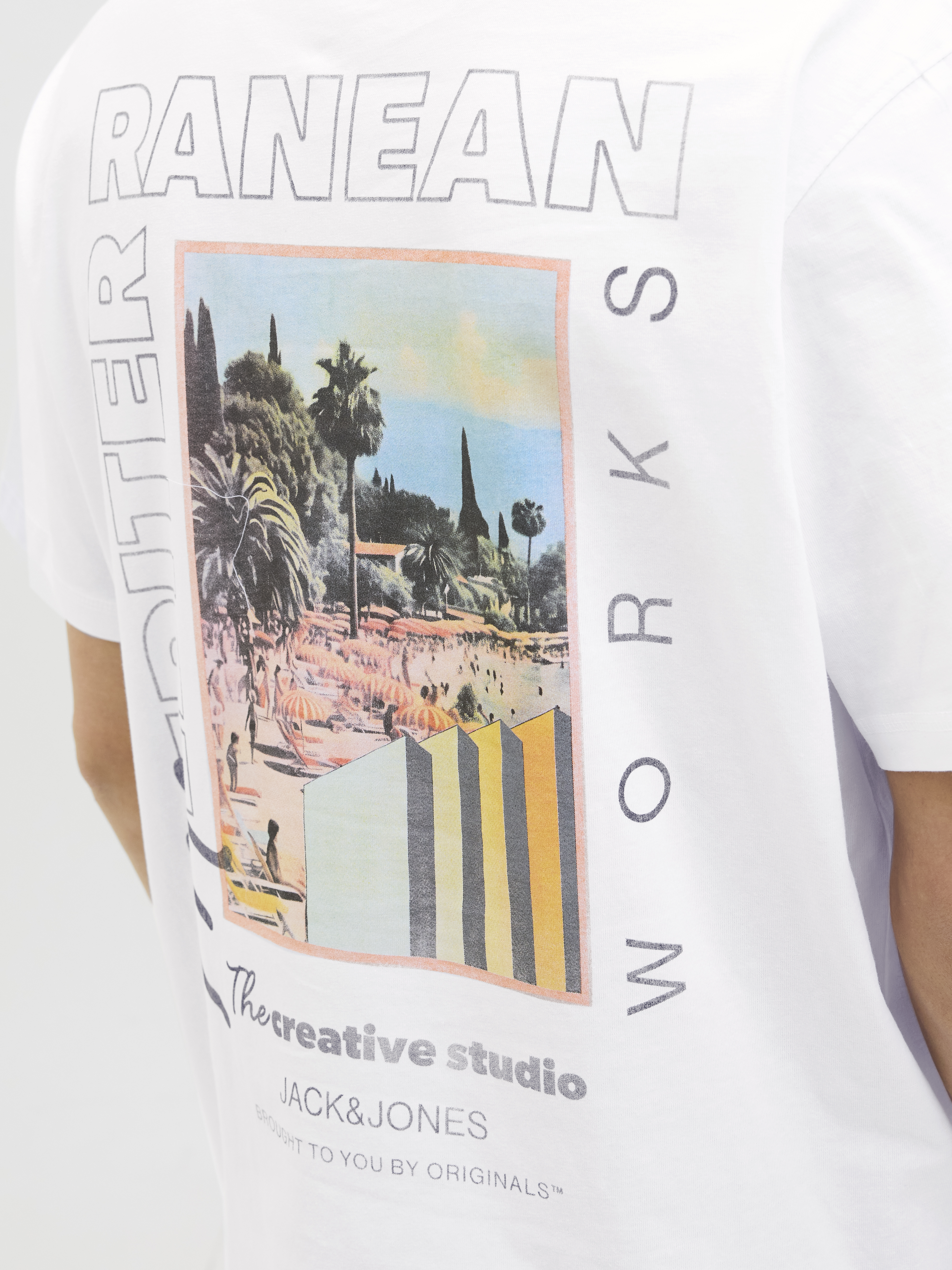 JORALMERIA WORLD TEE SS CREW NECK