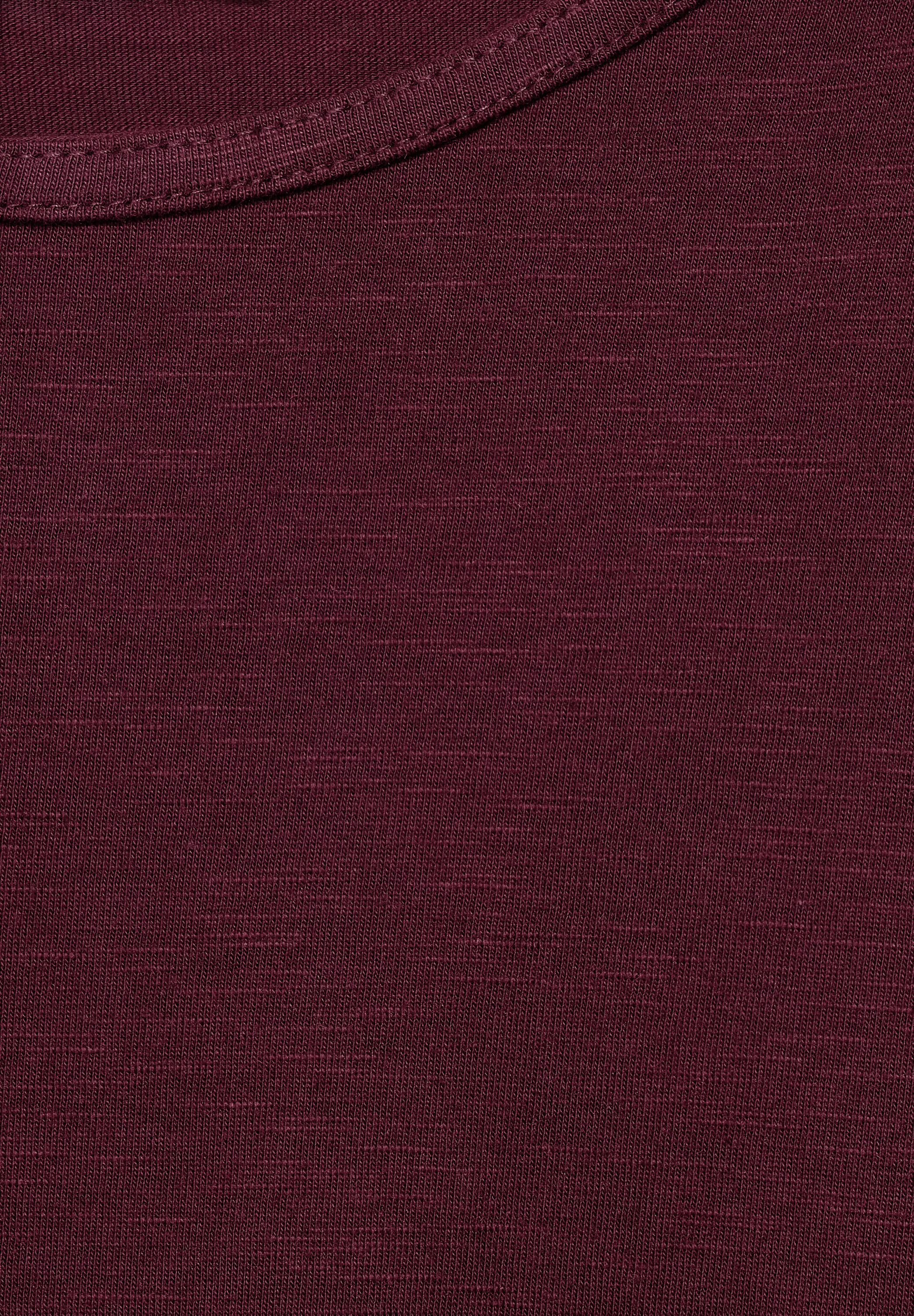 Shirt mit U-Boot Ausschnitt