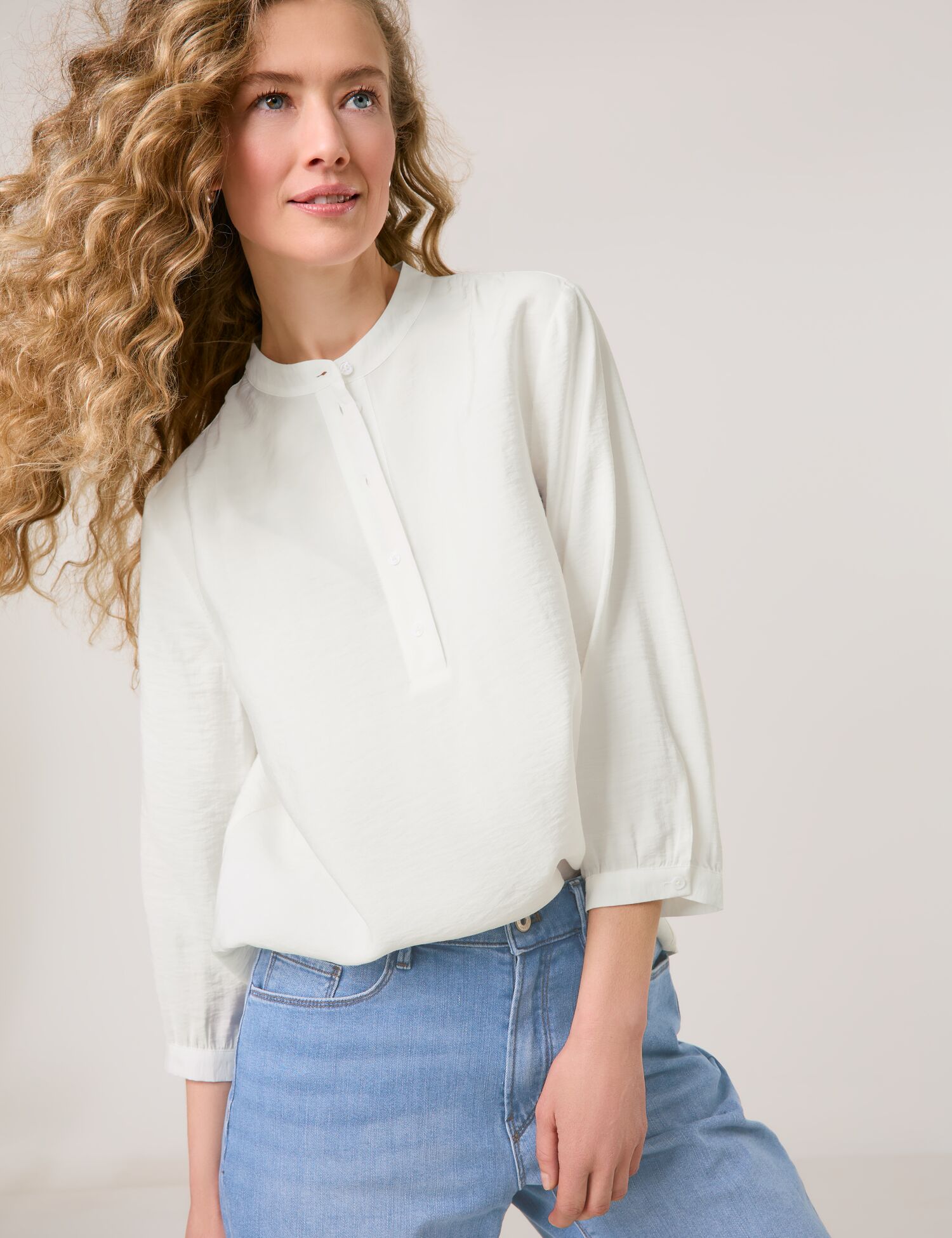 Stilvolle 3/4 Arm Bluse