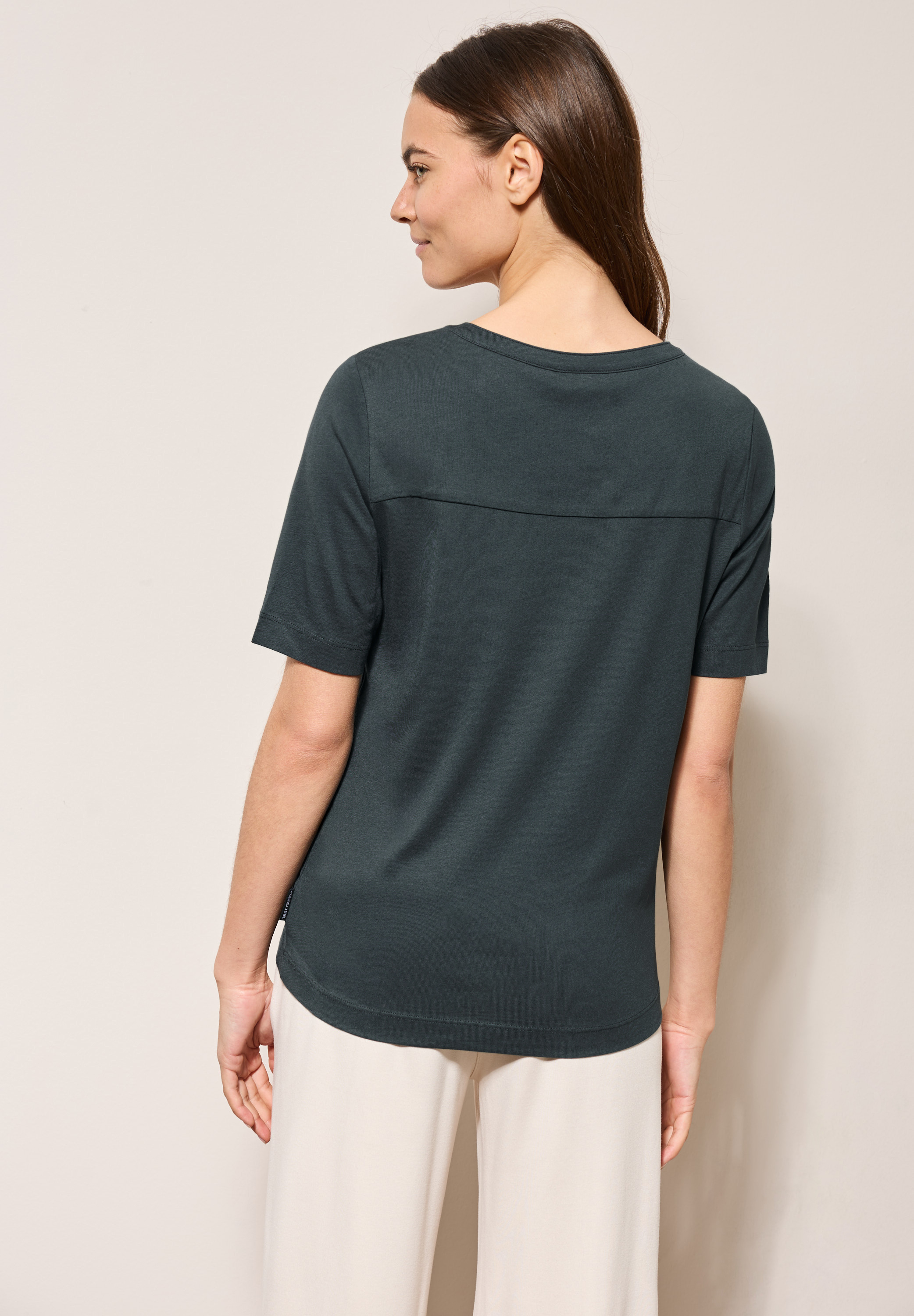 Shirt im Tunika-Look