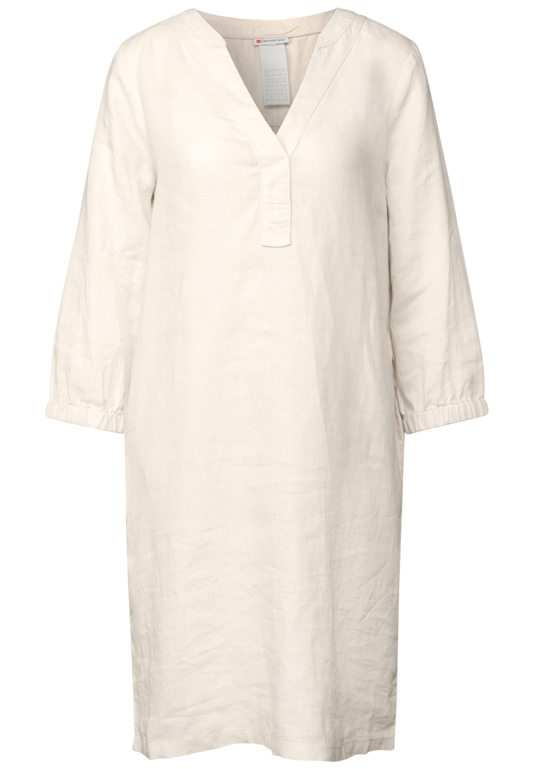 Tunika-Kleid aus Leinen