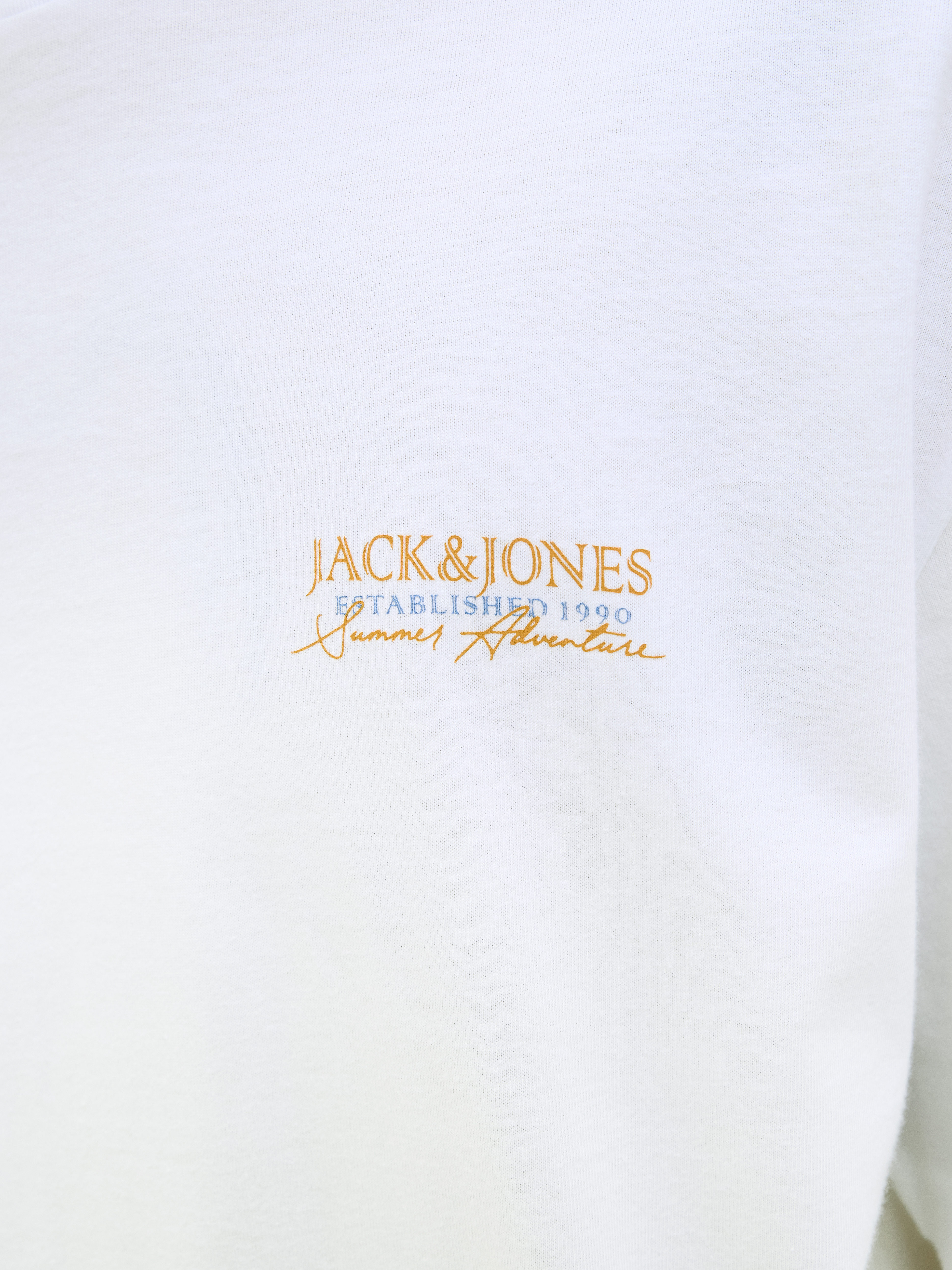 JJSUMMER VIBES TEE SS CREW NECK LN