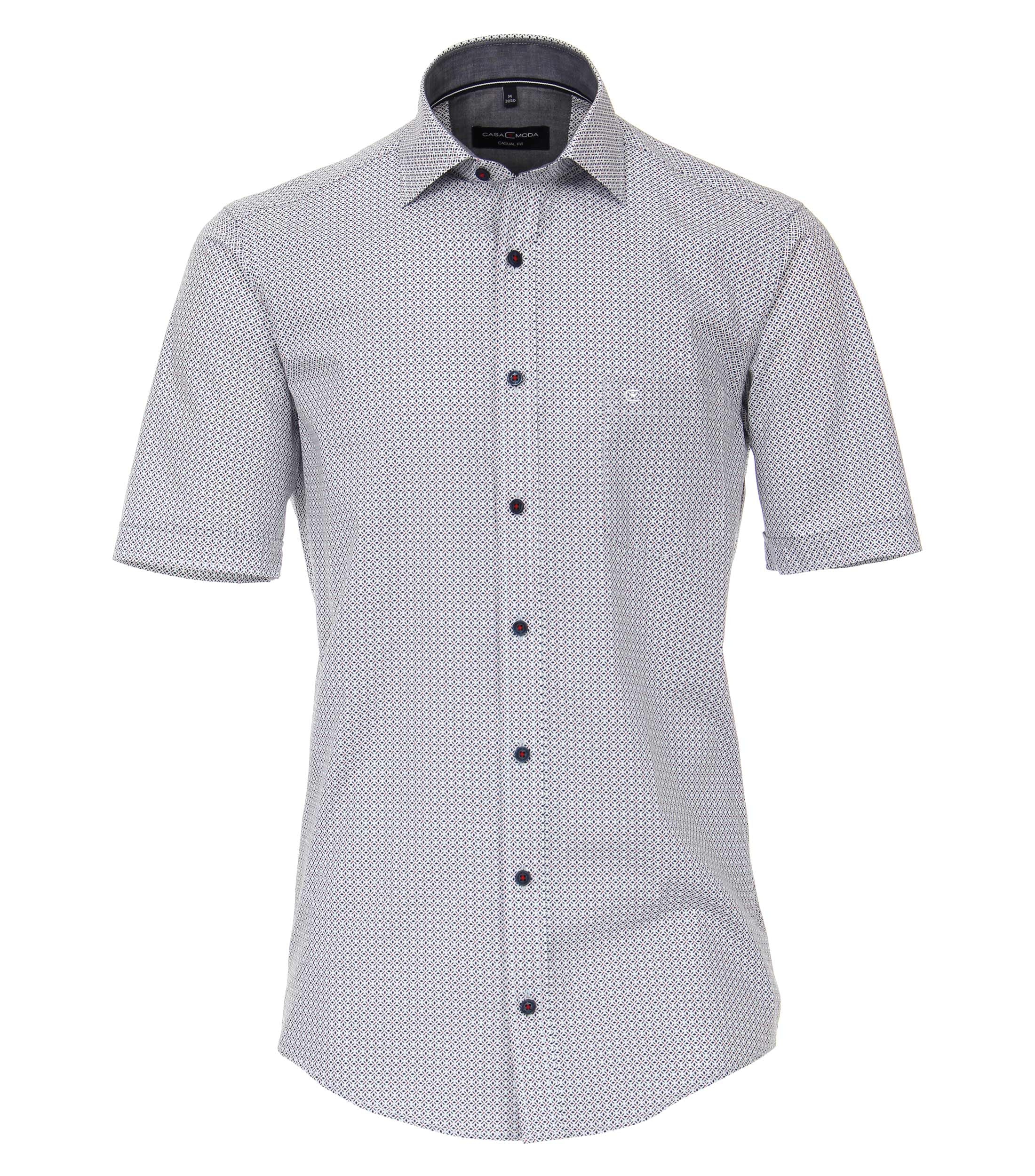 Druck Hemd Halbarm Print