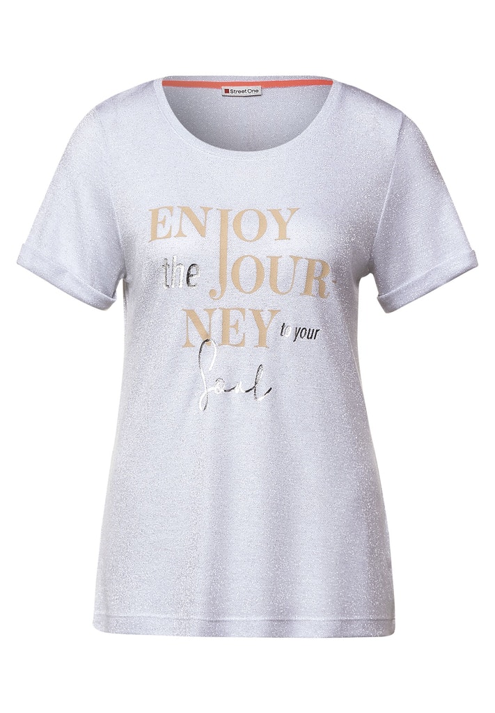 Schimmerndes T-Shirt