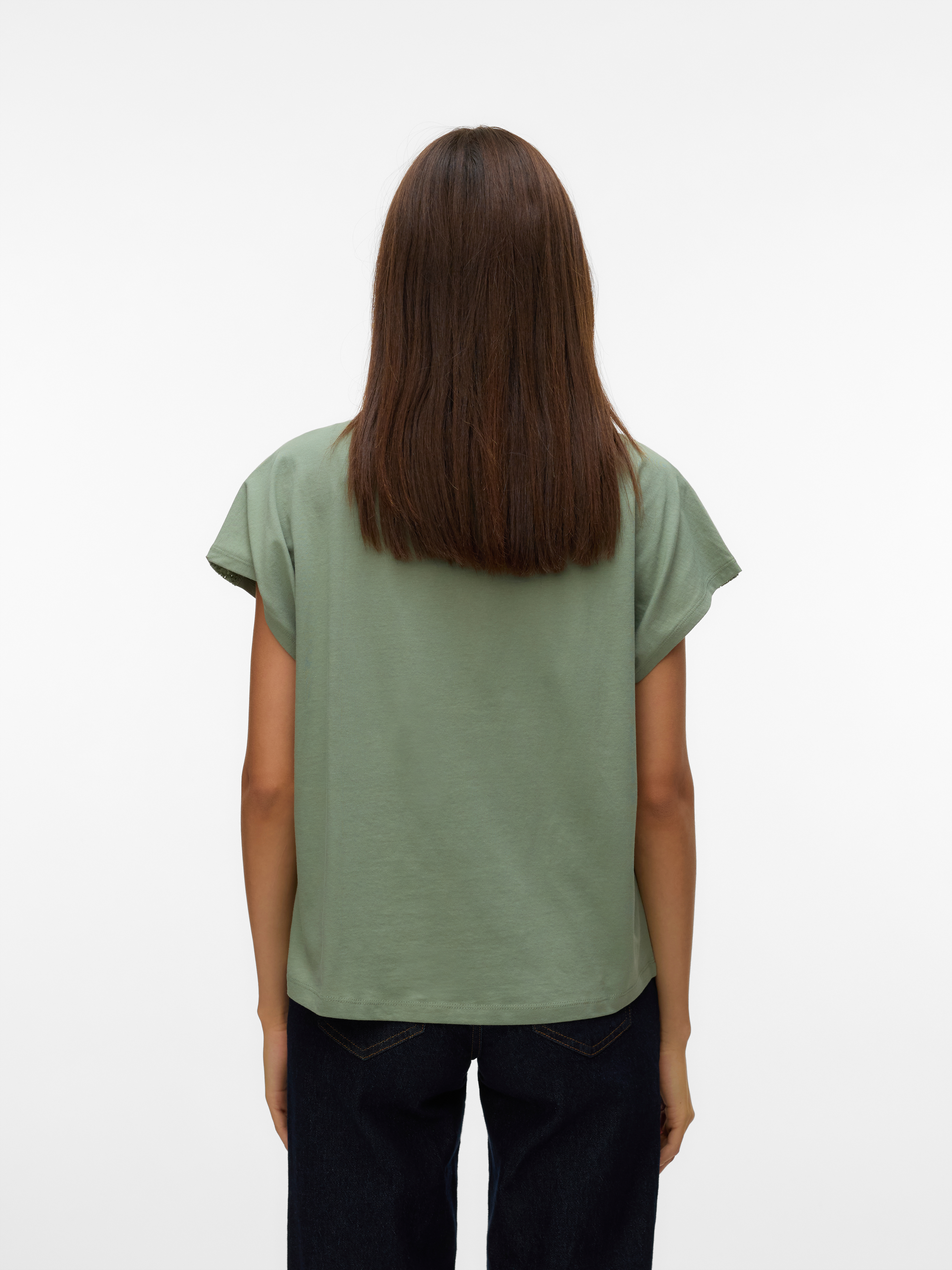 VMEMMY SS LACE TAPE TOP JRS NOOS
