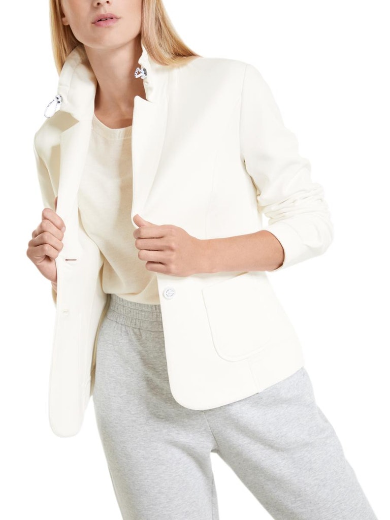 Blazer mit sportivem Reverskragen