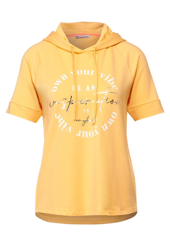 Kapuzenshirt mit Partprint