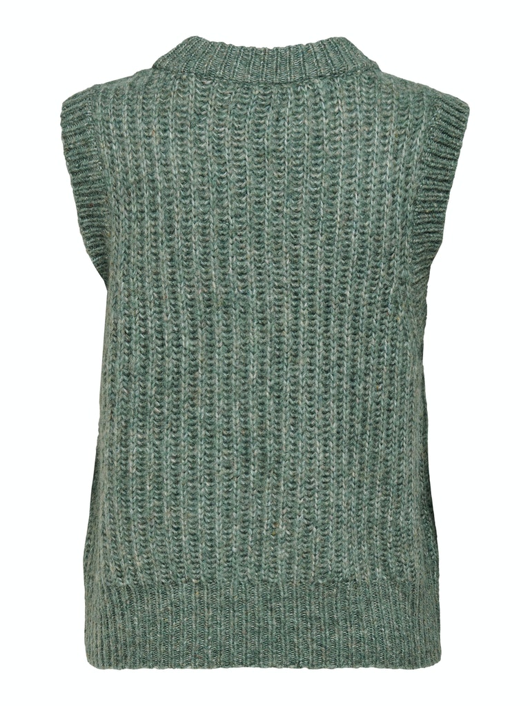 ONLSCALA S/L O-NECK VEST KNT