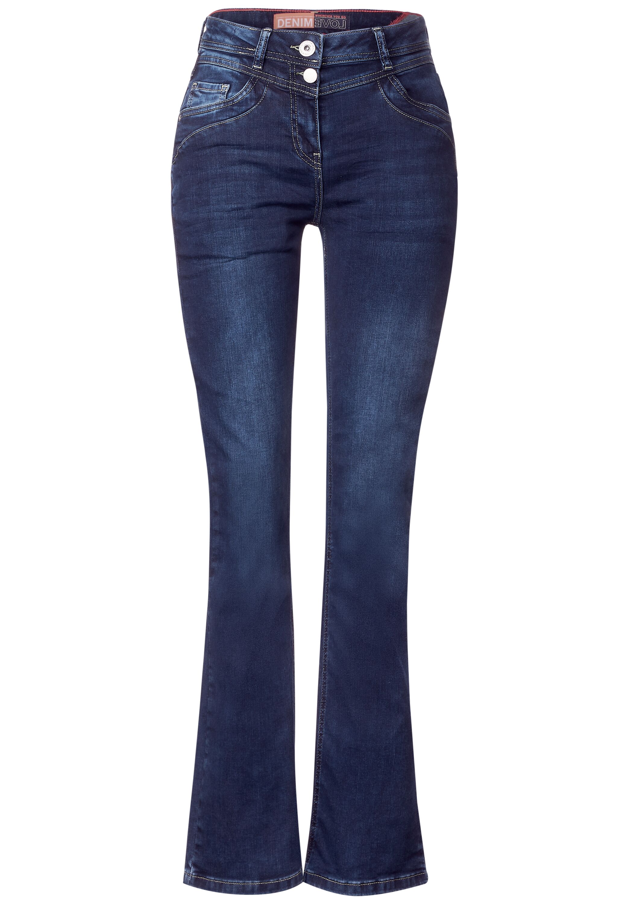Slim Fit Jeans mit Bootcut