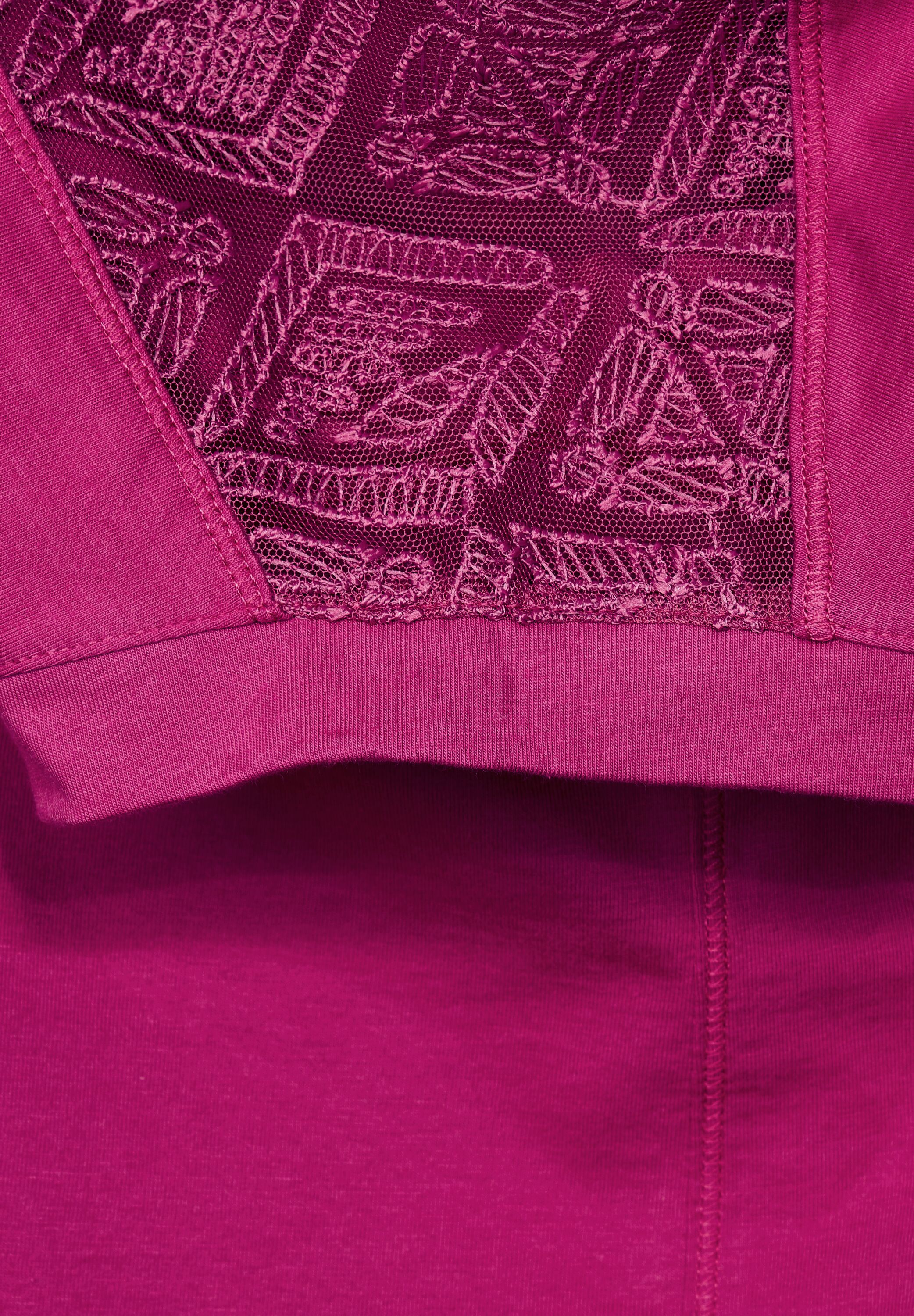 Spitzendetail Shirt