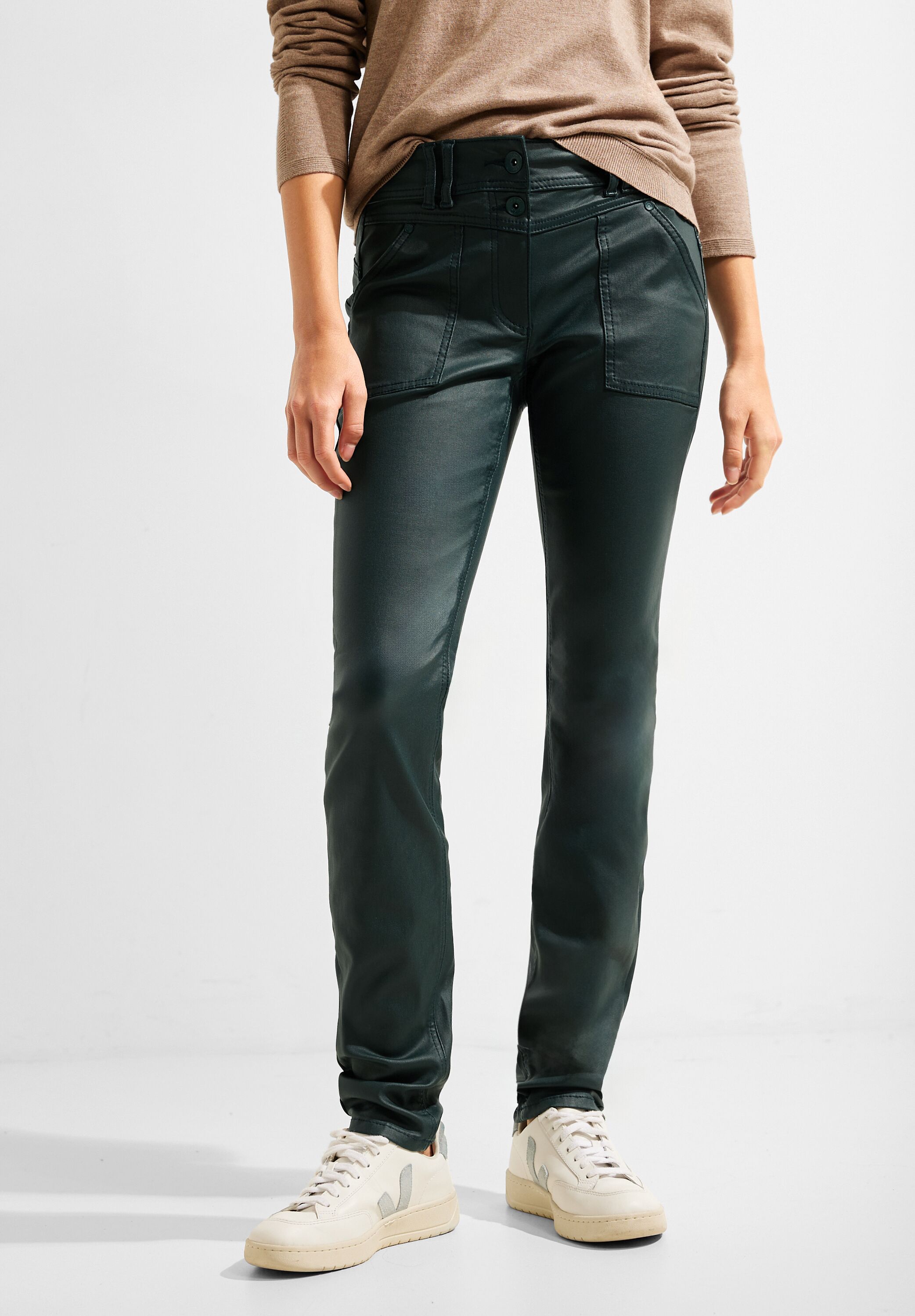 Coating Slim Fit Hose