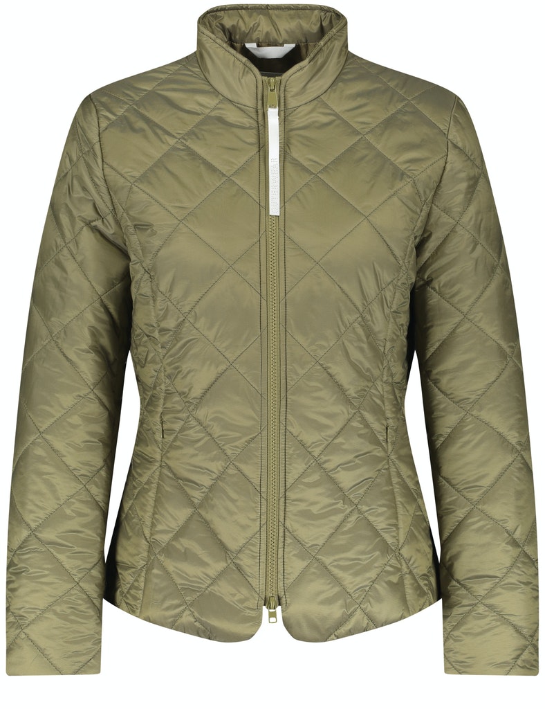Jacke mit Rautenstepp