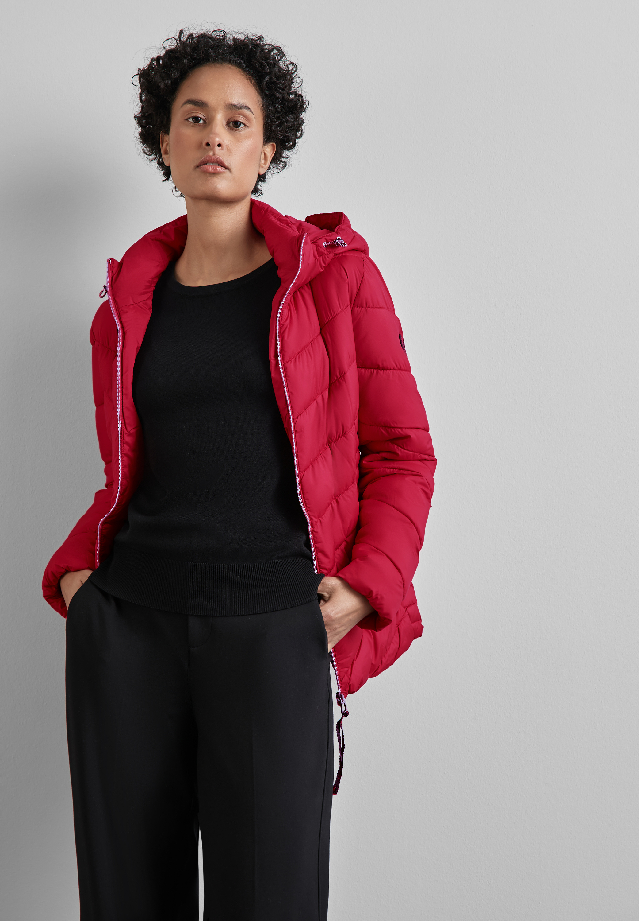 Kurze Steppjacke