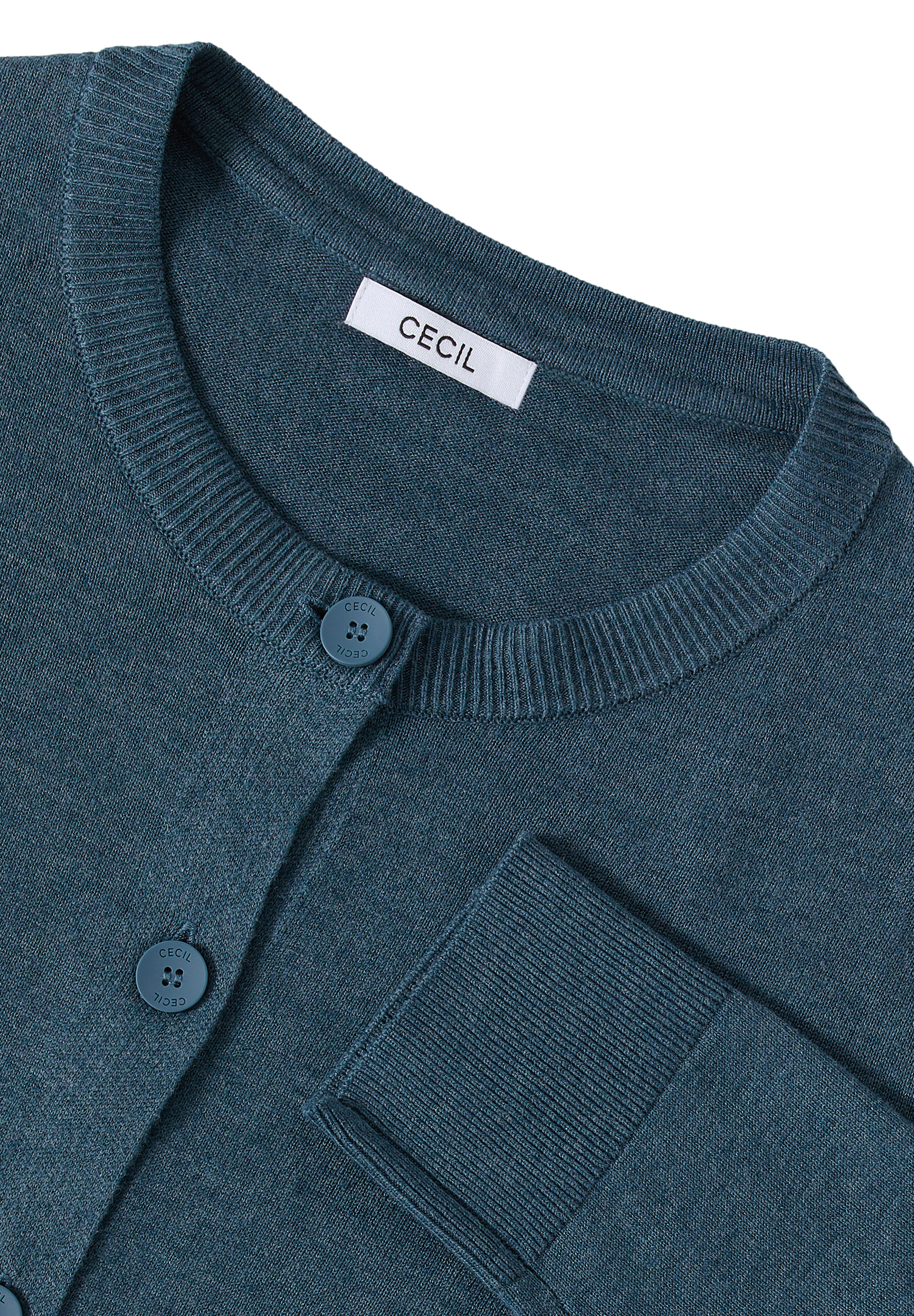 Strickjacke mit Knopfleiste