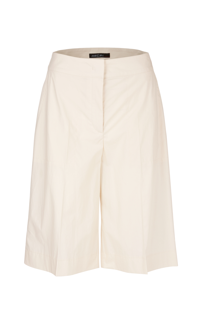 High-Waist-Shorts aus Baumwolle