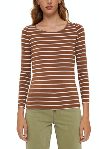 Gestreiftes Longsleeve aus Bio-Baumwolle