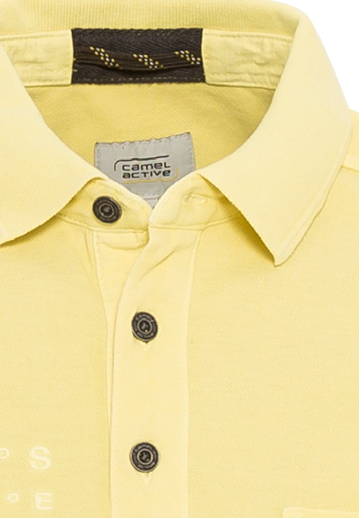 Kurzarm Poloshirt mit Brusttasche