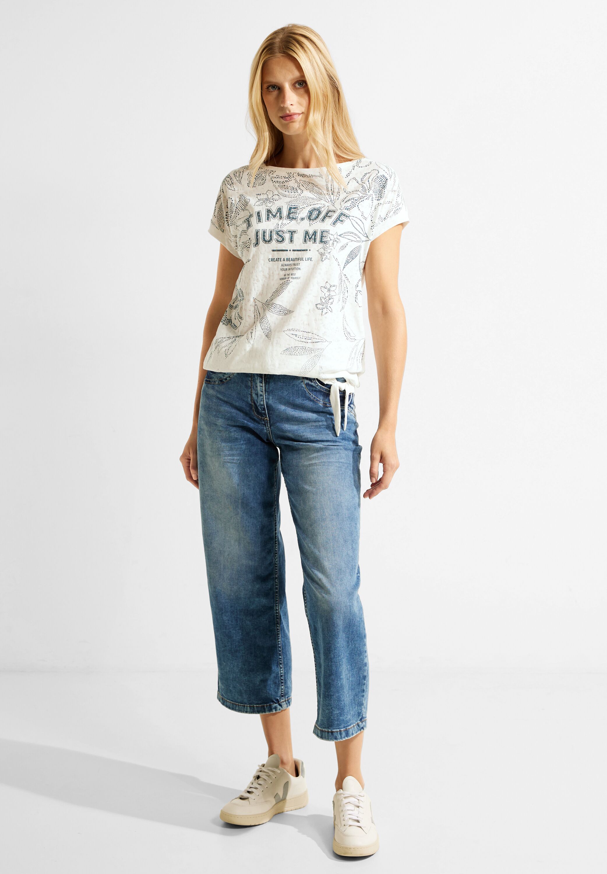 T-Shirt mit Frontprint