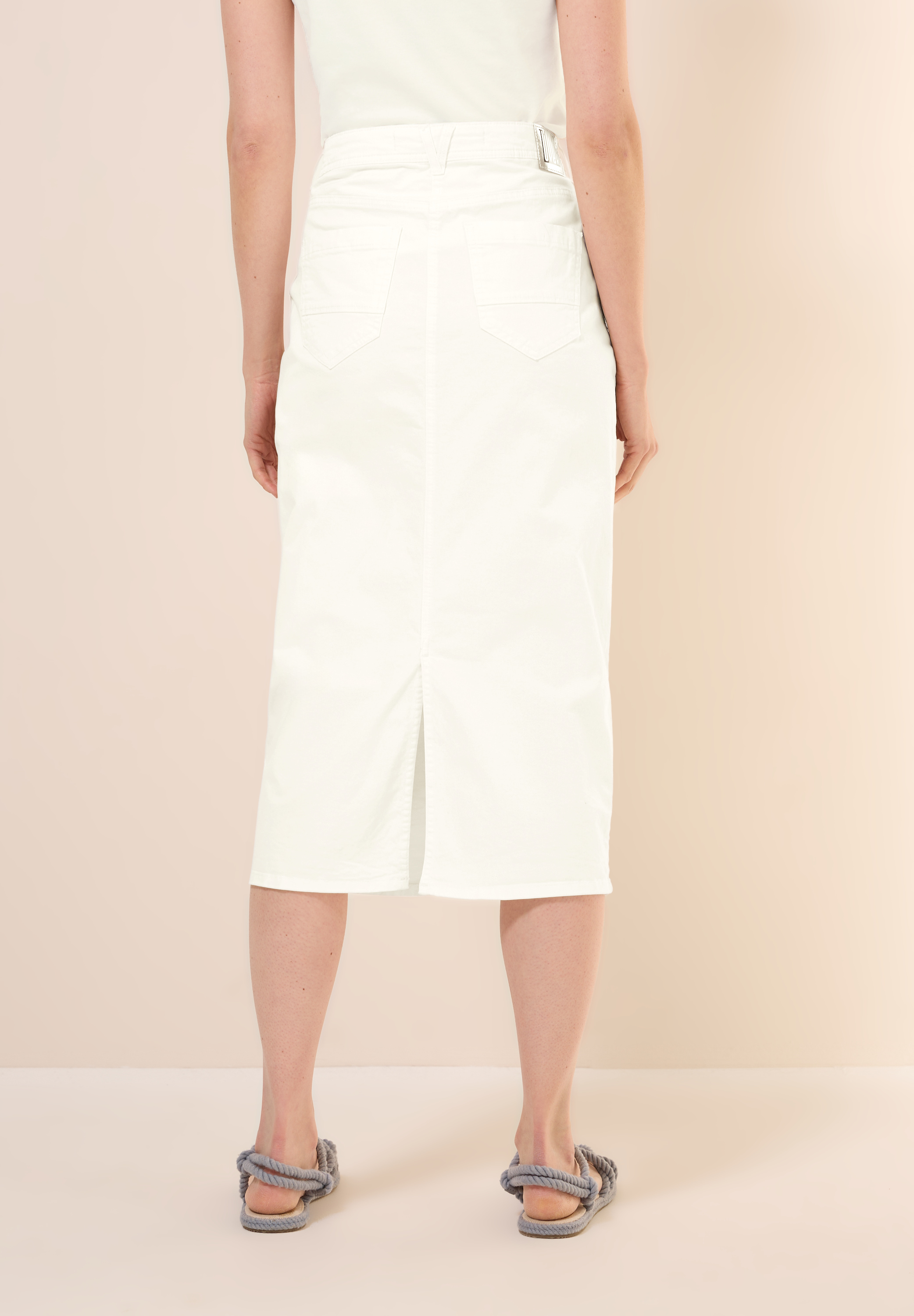Midi Jeansrock